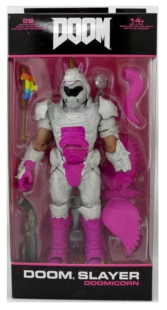 McFarlane Doom 3 Doomicorn フィギュア ドゥーミコーン McFarlane Toys Doom Slayer: DOOMicorn Action Figure : Amazon